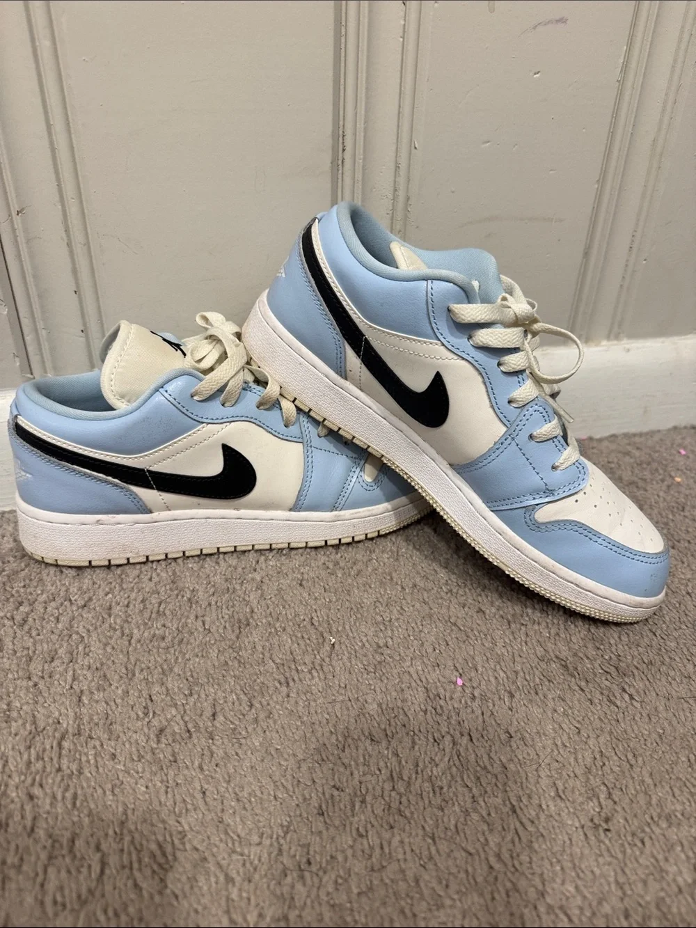 Air Jordan 1 Low GS 'Ice Blue' Kids